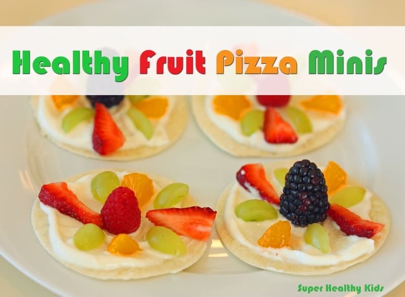 Healthy Fruit Pizza Minis Healthy Ideas for Kids